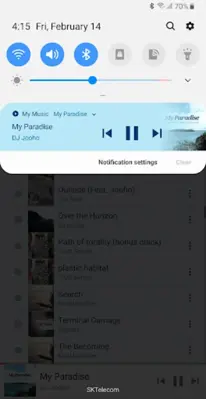 My Music android App screenshot 2